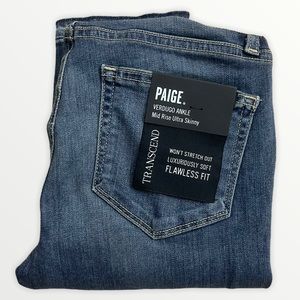 NWT Paige Maternity Verdugo Ultra Skinny Jeans